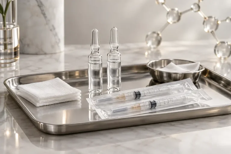Sterile preparation for a polynucleotide skin treatment